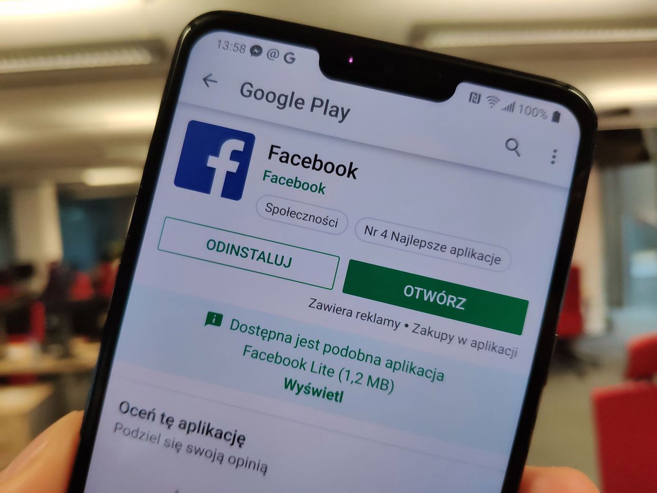 Badanie: Aplikacje na Androida wysyłają informację do Facebooka