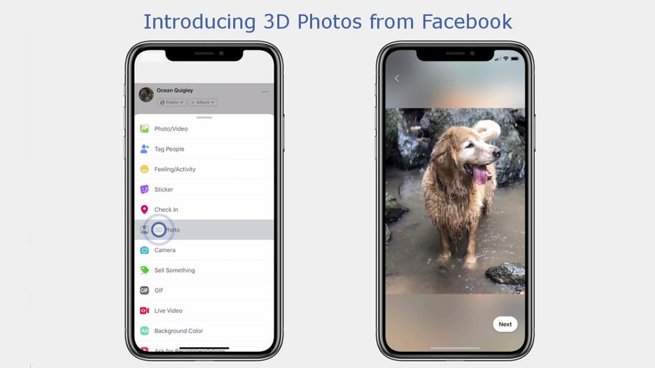 Facebook wprowadza zdjęcia 3D