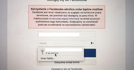 Awaria Facebooka i Instagrama. To nie atak hakerów