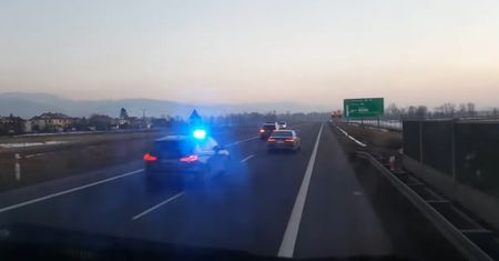 Tak mknęła kolumna BOR. Nagranie wywołało burzę w sieci
