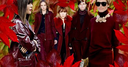 Trendy na jesień zimę 2016/2017: Bordo
