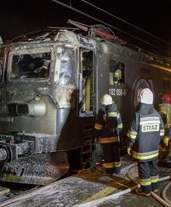 Kluczbork. Pijany maszynista prowadził lokomotywę. Stanęła w ogniu