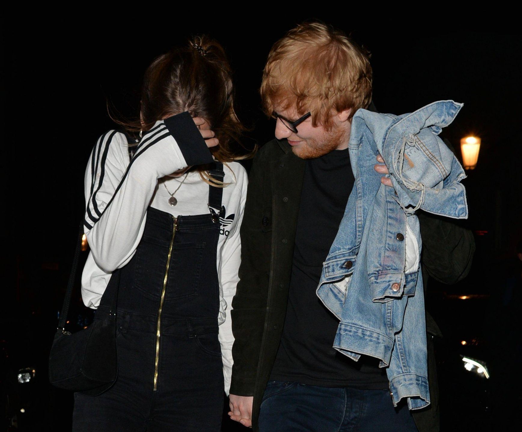 Ed Sheeran z dziewczyną