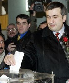 Gruzja: wybory zakończone, Saakaszwili triumfuje