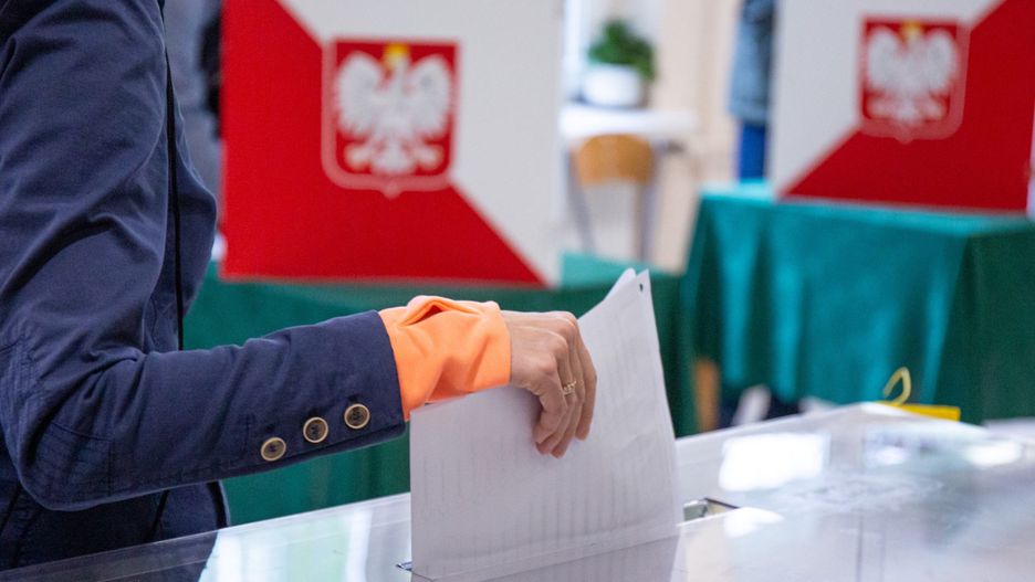 Koronawirus W Polsce. Jedna z komisji wyborczych.