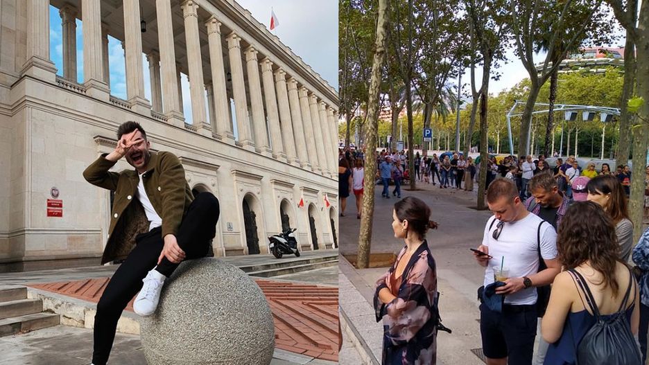 Wybory parlamentarne 2019 i wysoka frekwencja. Autor akcji "Modne wybory" i kolejka do konsulatu w Barcelonie