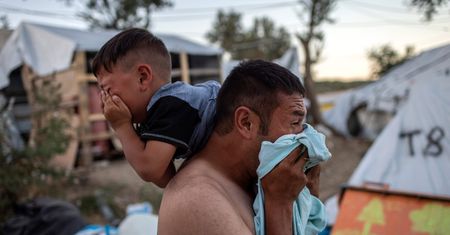 Grecja. Imigranci podpalili ośrodek na Lesbos. Nie żyje matka i dziecko