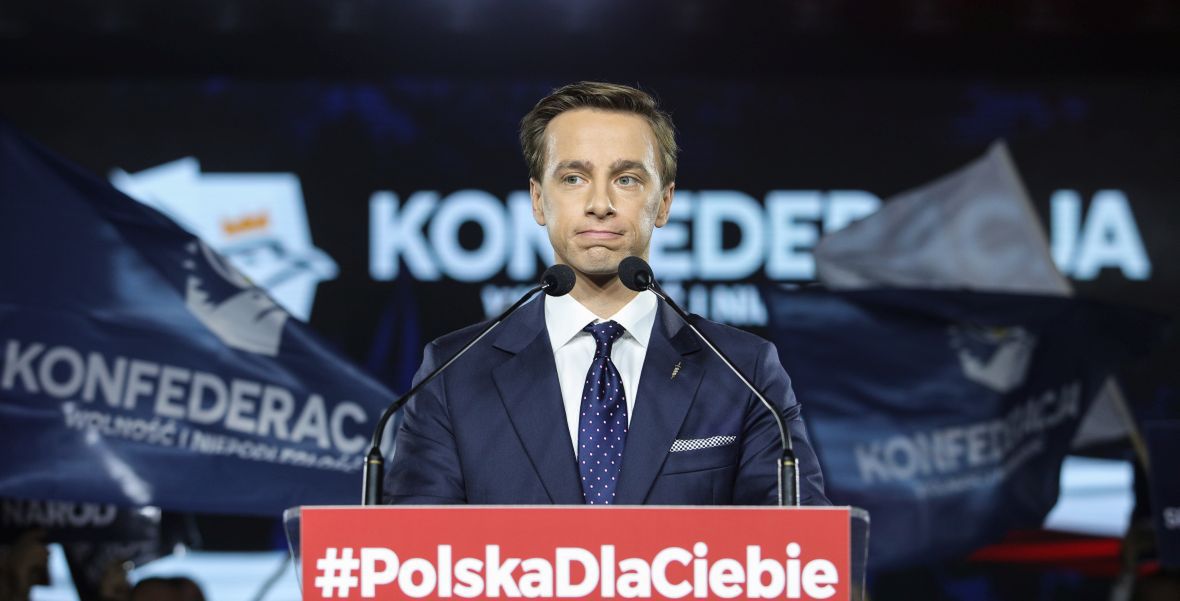 Najbardziej prawdopodobny zwycięzca prawyborów w Konfederacji, czyli Krzysztof Bosak 