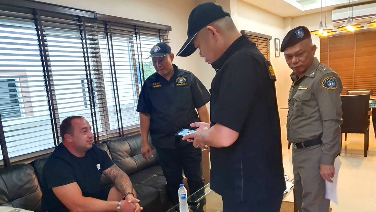 31-letni Mark Rumble został zatrzymany w Tajlandii