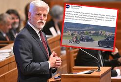 Prezydent Czech przyłapany. Został nagrany i teraz przeprasza