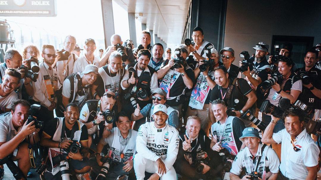 Lewis Hamilton dziękuje fotografom za 12 lat pracy 1