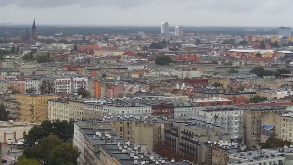 Panorama Wrocławia w dniu 12 września 2024