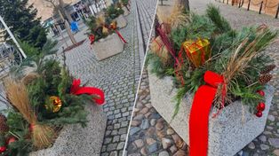 Gorzów: Zuchwała kradzież w centrum miasta. Zniknęły świąteczne ozdoby z donic