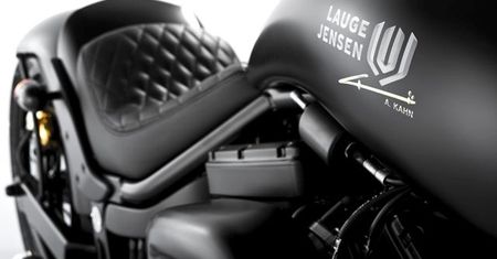 Luksusowy motocykl Lauge Jensen i Kahn Design