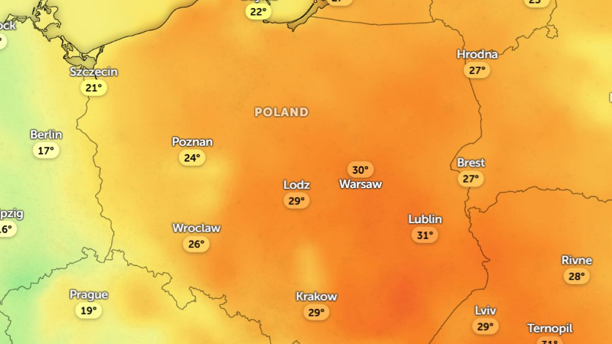Prognoza IMGW na 4 i 5 września
