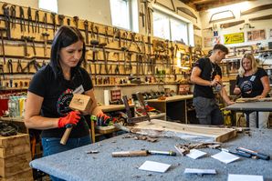 Dobrzyca, deski, warsztaty, KGW