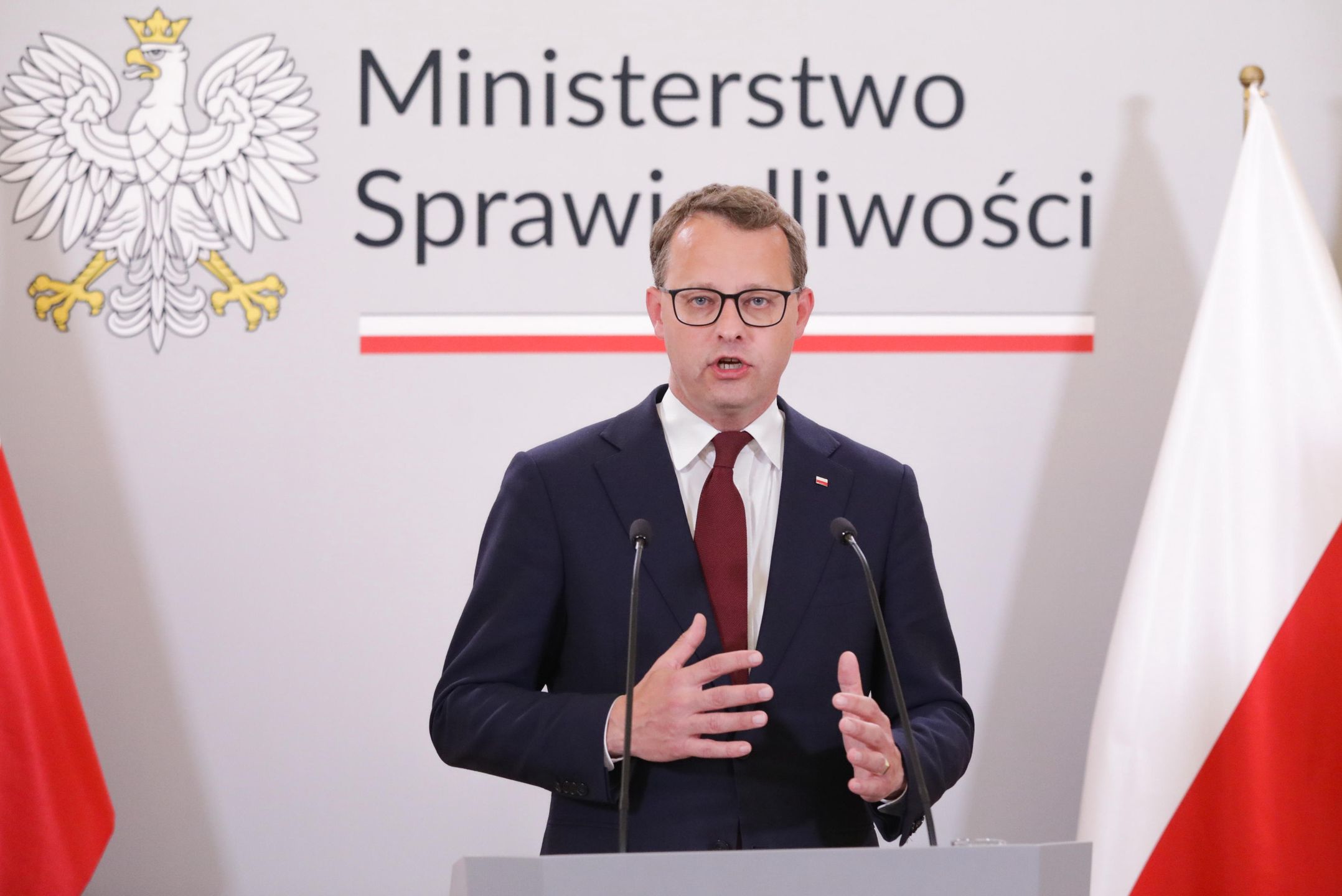 Marcin Romanowski
Tomasz Gzell
briefing, konferencja, konferencja prasowa, Krajowy Plan, pedofilia, polityka, prasowy, przeciwdzia�anie, 2023-2026