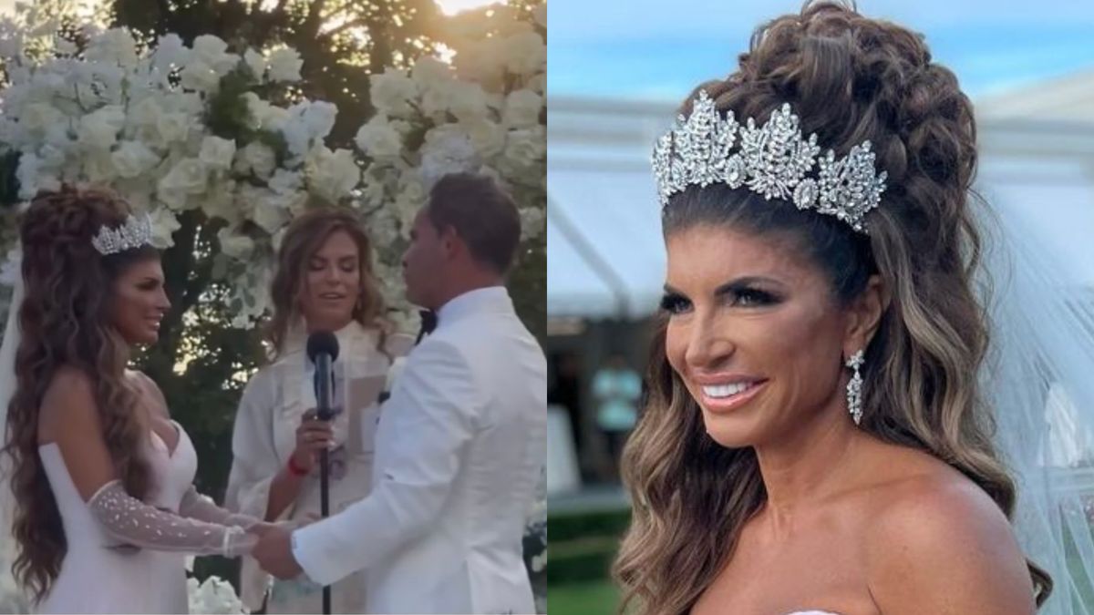 Teresa Giudice wyszła za mąż. Uwagę zwracała jej fryzura