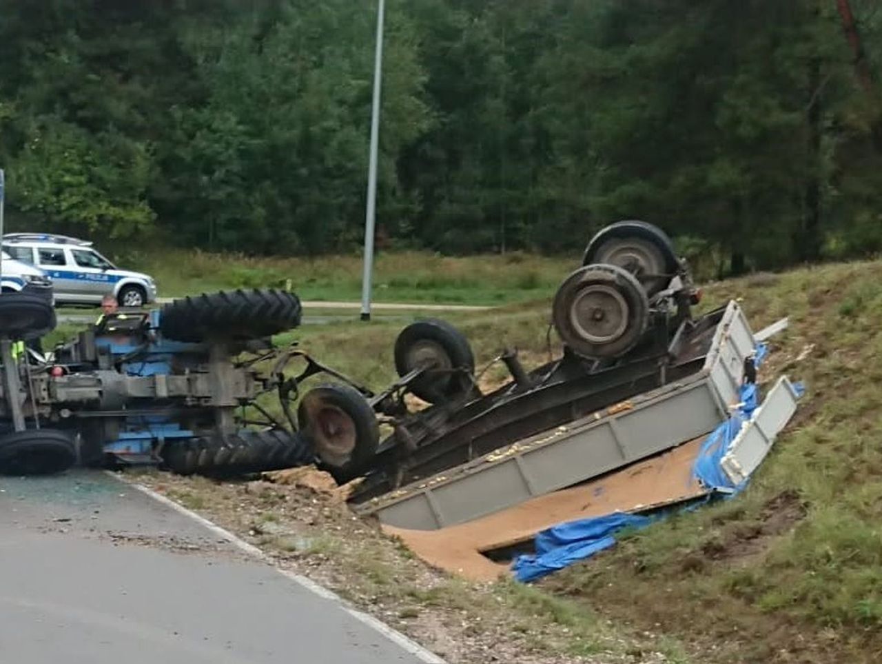 Iłża: Tragiczny wypadek. Zginął 37-latek