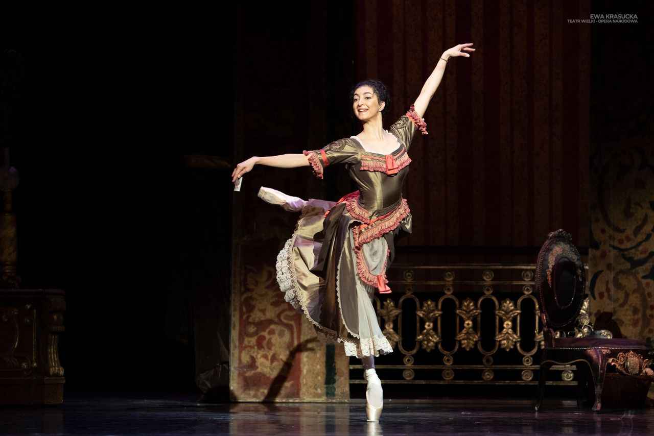 Chinara Alizade na scenie Teatru Wielkiego (fot. Ewa Krasucka)