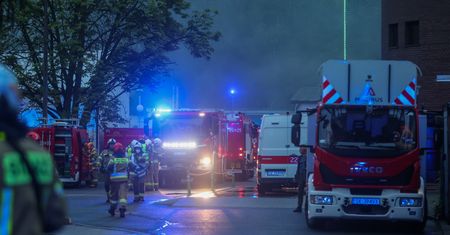Pożar hotelu pracowniczego w Boleminie. Jedna osoba nie żyje