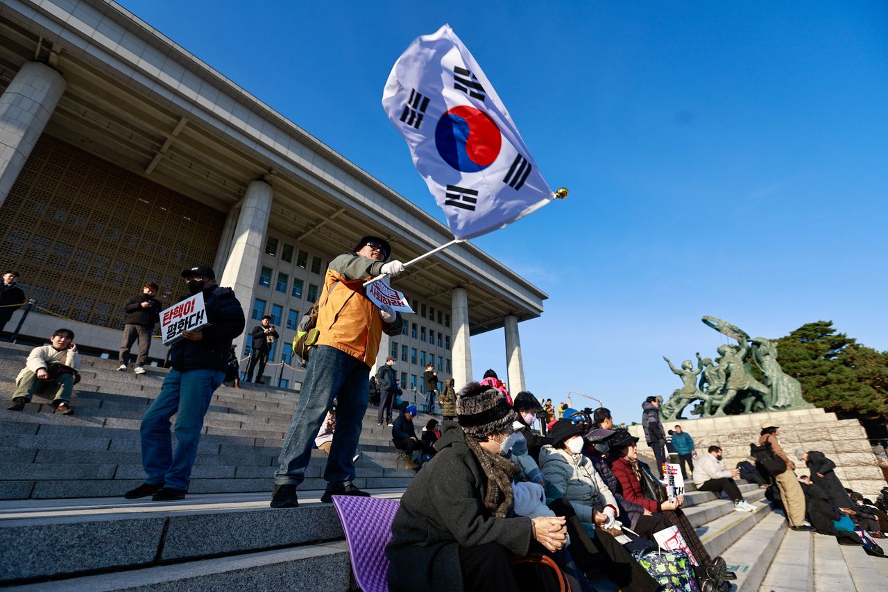 South Korea's political turmoil roils Asian financial markets