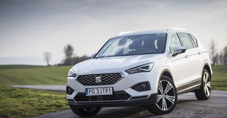 Seat Tarraco w końcu z mocną benzyną. 2-litrowe TSI zapewnia prawie sportowe osiągi
