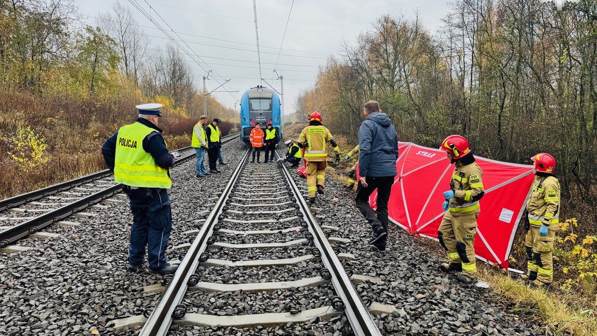 Tragiczny wypadek na torach