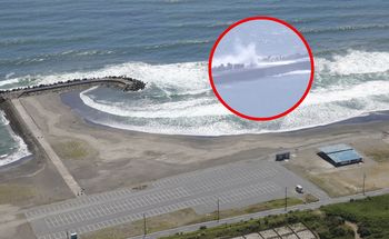 Tsunami na Pacyfiku. Na nagraniach z Japonii widać skalę żywiołu