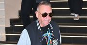 Jerzy Owsiak bryluje na salonach po wypadku. Próbował ukryć bandaże