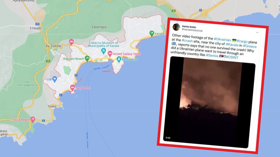 Władze w Grecji potwierdzają rozbicie samolotu