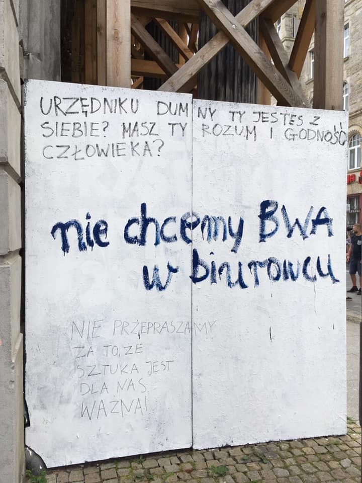 Oficjalne pisma do władz miasta wysłane, a taka jest petycja ulicy