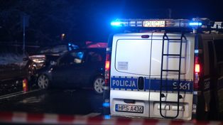 Stara Wieś: Zderzenie trzech samochodów na S1. Droga była zablokowana