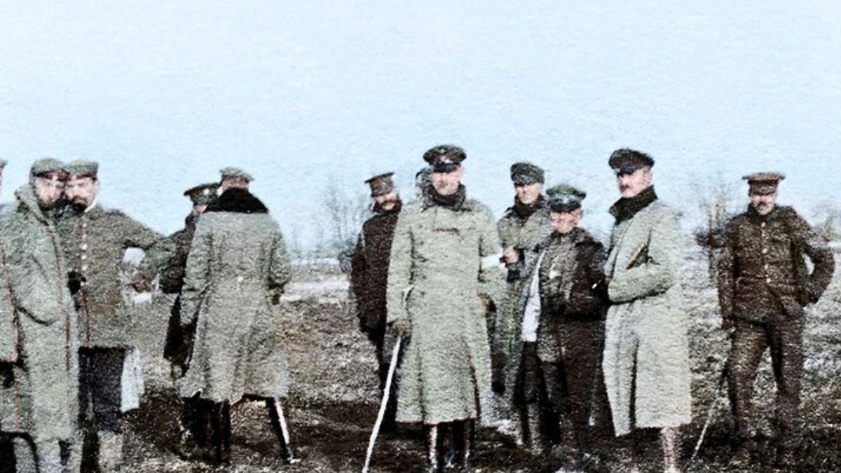 Żołnierze w 1914 roku