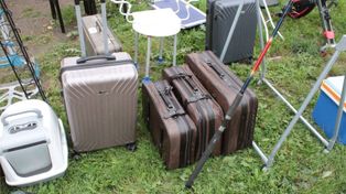 Koszalin: Niedzielna giełda na terenach podożynkowych
