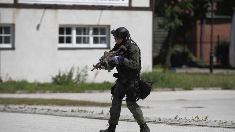 Akcja policji w Olsztynie