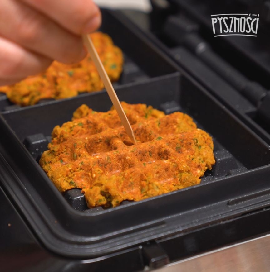 Falafel waffles