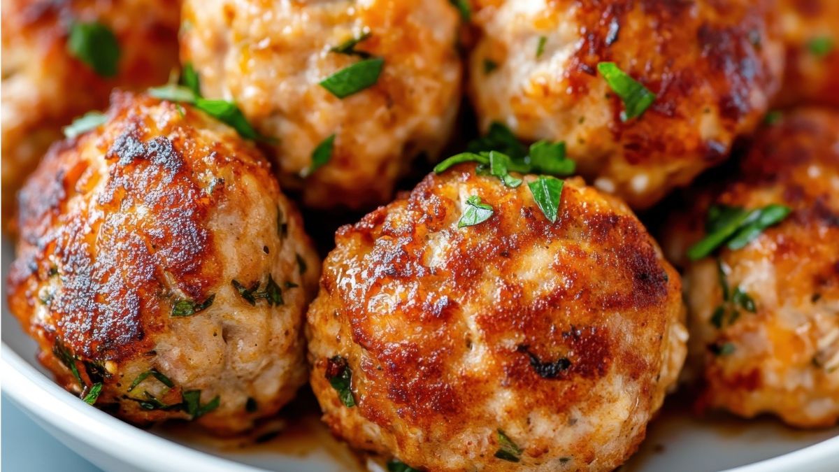 Kotlety z indyka z halloumi