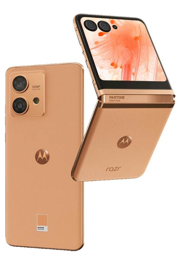 Motorola Razr 40 Ultra i Motorola Edge 40 Neo tył