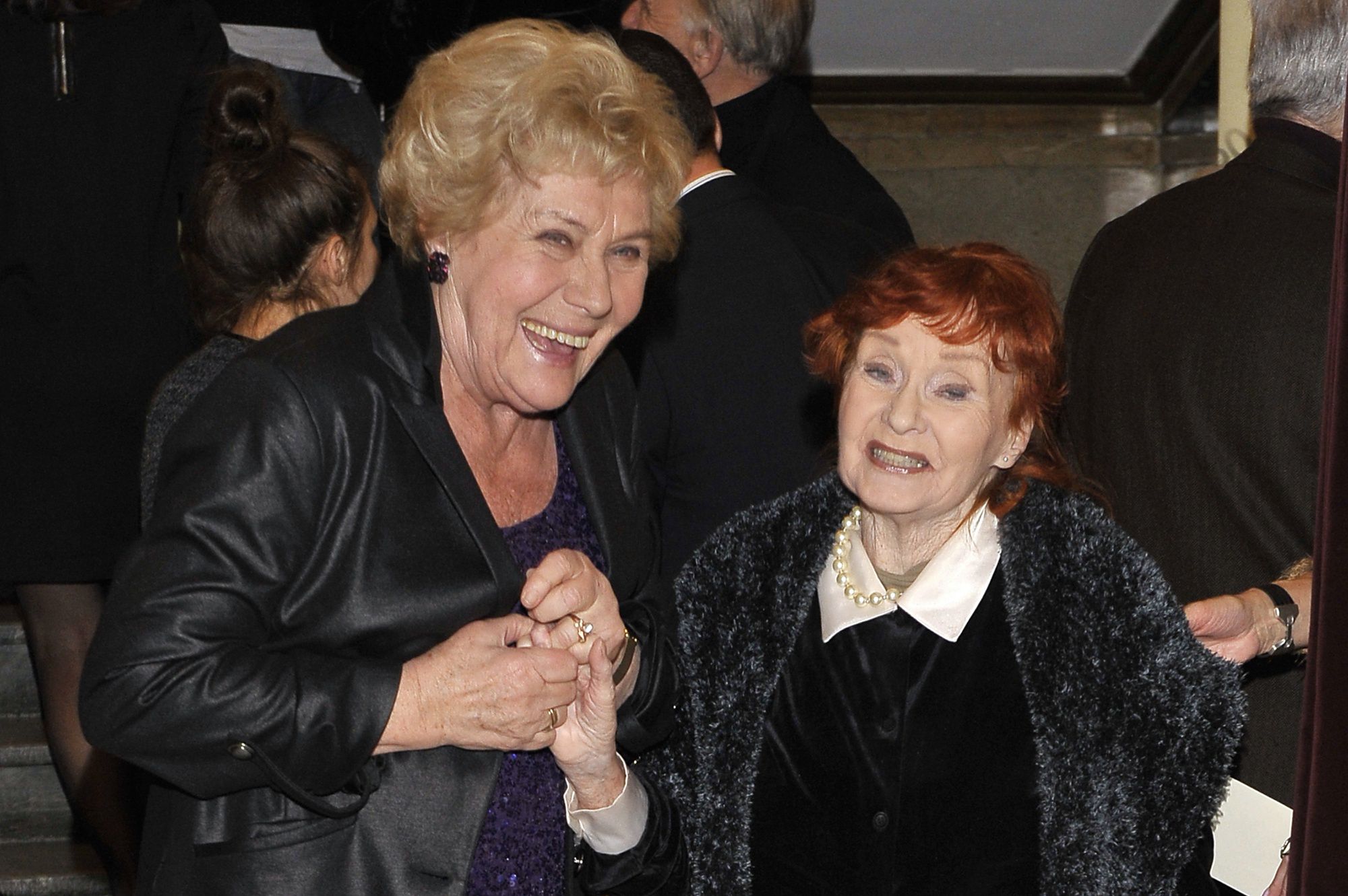 Teresa Lipowska i Barbara Krafftówna