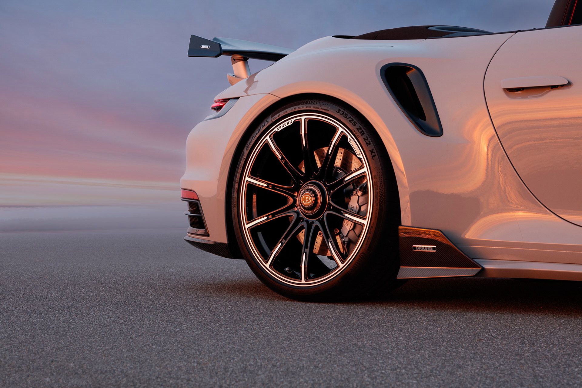 Brabus 820 na bazie Porsche 911 Turbo S Cabriolet (2022)
