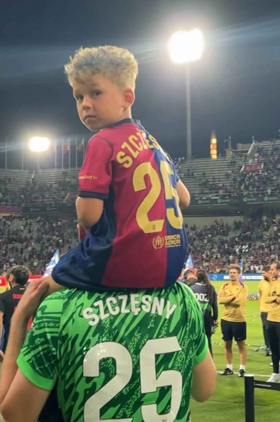 Liam i Wojtek Szczęśni 