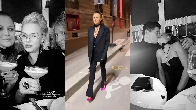 Anna Lewandowska obsypuje Roberta całusami