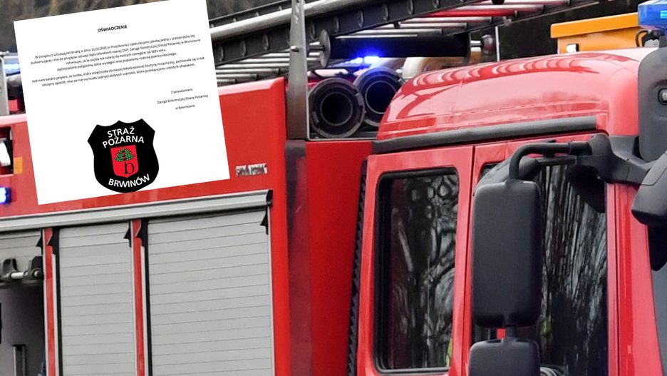 Oświadczenie OSP w sprawie pobicia w Pruszkowie