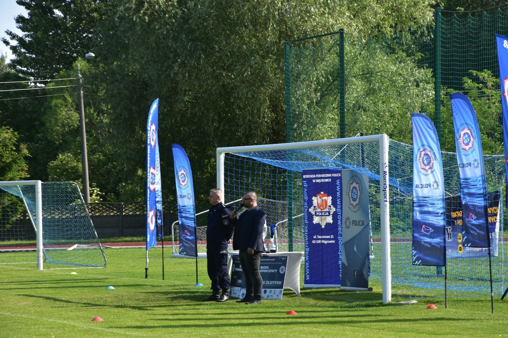 Blue Summer Cup - Turniej Służb Mundurowych w piłce nożnej o Puchar Komendanta Powiatowego Policji w Wągrowcu