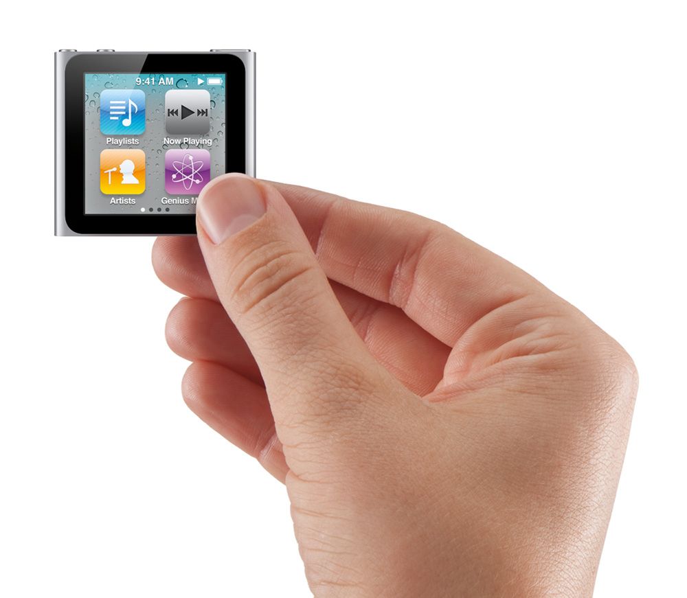 Nowy iPod nano - bez przycisków, ale z ekranem Multi-Touch 3