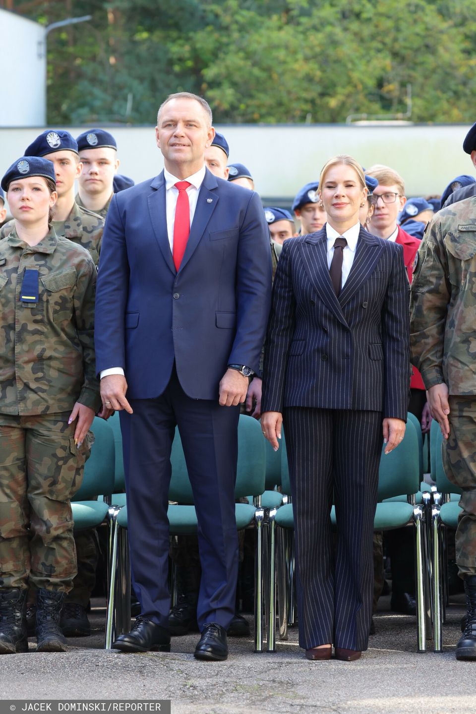 Marta Nawrocka na uroczystym rozpoczęciu roku szkolnego