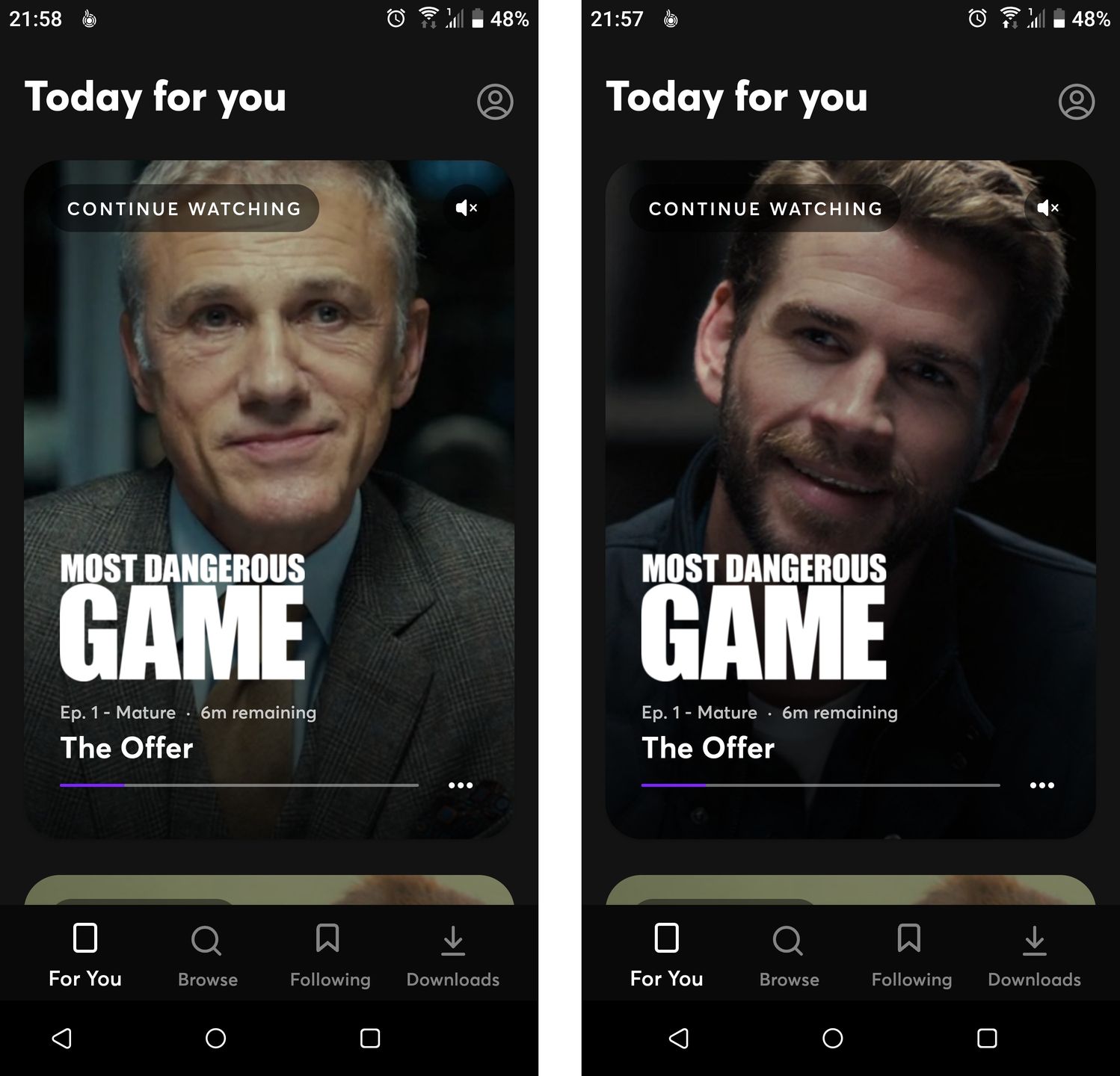 Quibi nową platformą filmów i seriali VOD. Działa tylko na smartfonach i promuje pionowe oglądnie 2