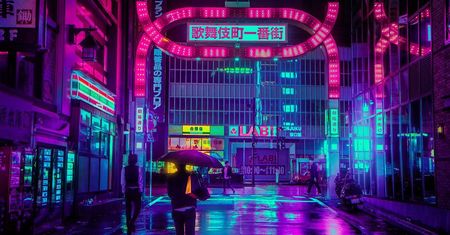 Tokio nocą to jedno z najpiękniejszych miast na świecie. Przekonał się o tym Liam Wong