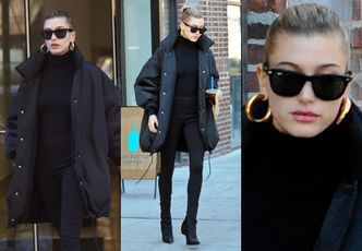 Stylowa Hailey Baldwin przemierza Manhattan w botkach Balenciagi za 6 tysięcy